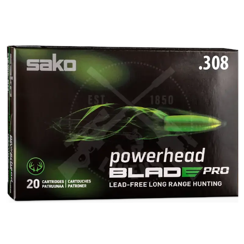 Sako 308 Cal Powerhead Blade Pro 130gr