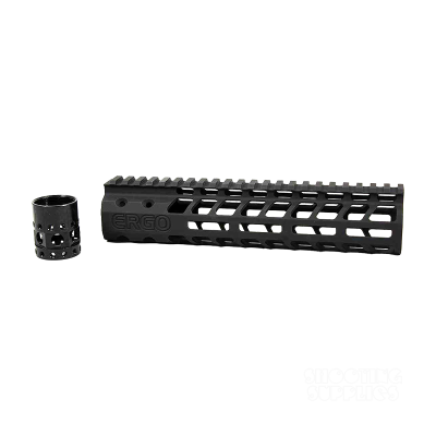 Ergo Superlite Modular Free Float Rail System M-Lok 9 Inch - Black