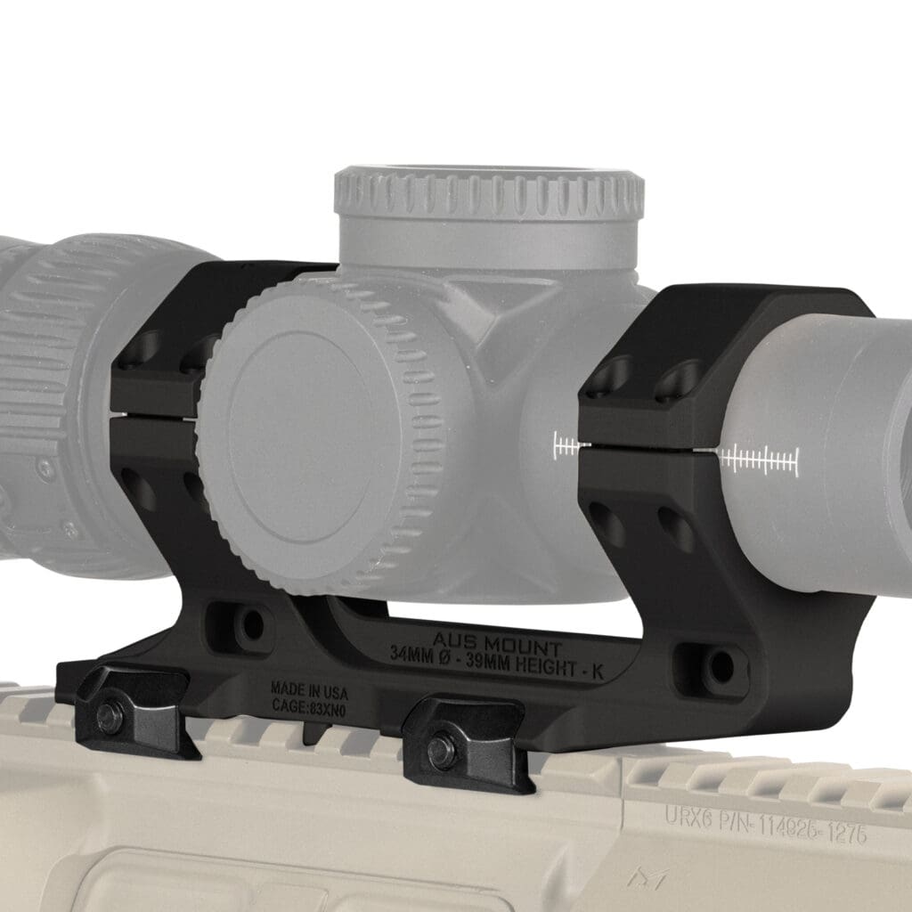 Reptilia AUS™ MOUNT – 34MM DIAMETER – SHORT LENGTH FOR VORTEX® AMG™ 1-10 CONTRACT