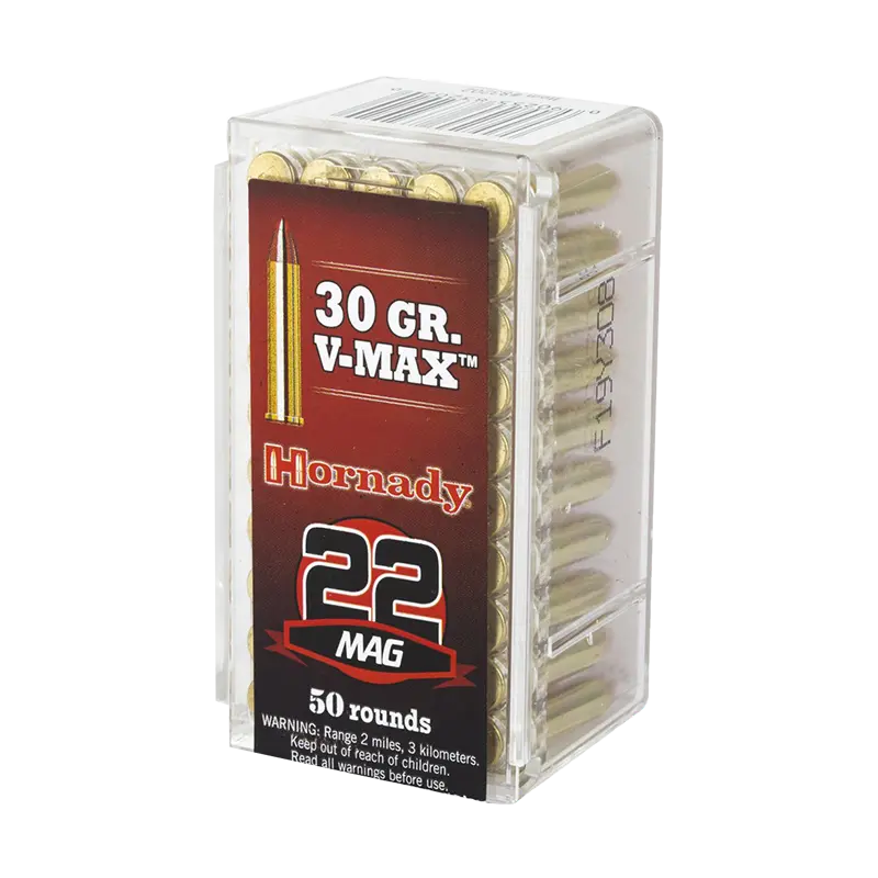 Hornady 22 WMR 30gr V-Max