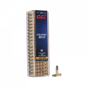 CCI Subsonic HP 22LR 40gr