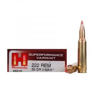 Hornady Superformance Varmint 222 V Max 50Gr