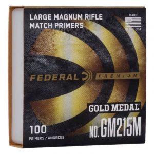 Federal Gold Medal Large Magnum Rifle Primer