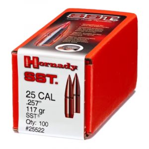 Hornady SST Interlock Bullets 25/.257 117gr