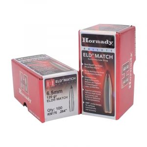 Hornady 6.5 mm 120Gr ELD Match Bullets